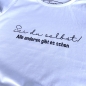 Preview: T-Shirt "Sei du selbst"