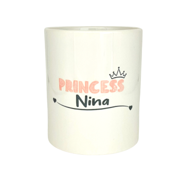 Tasse "Princess + dein Name"