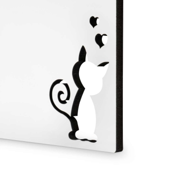 Foto-Aufsteller "Katzendesign"