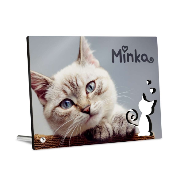 Foto-Aufsteller "Katzendesign"