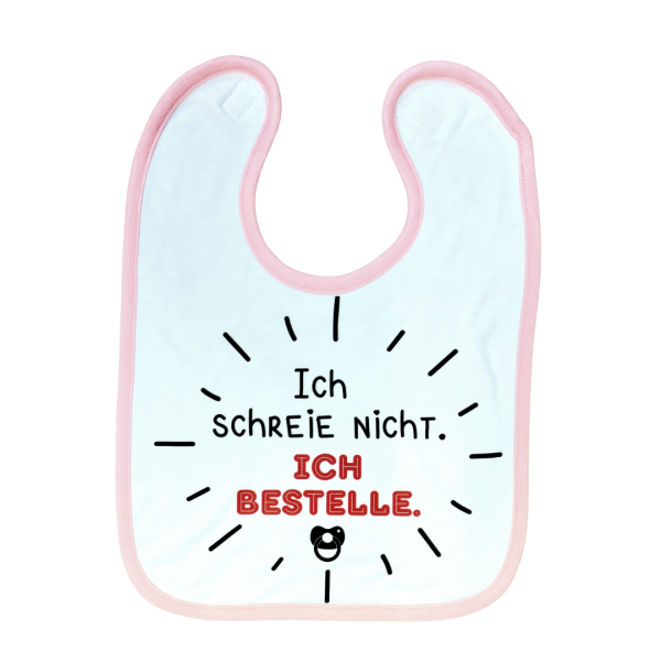 Lätzchen "Ich schreie nicht"
